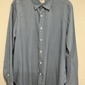 Classic Blue Button-Down Shirt